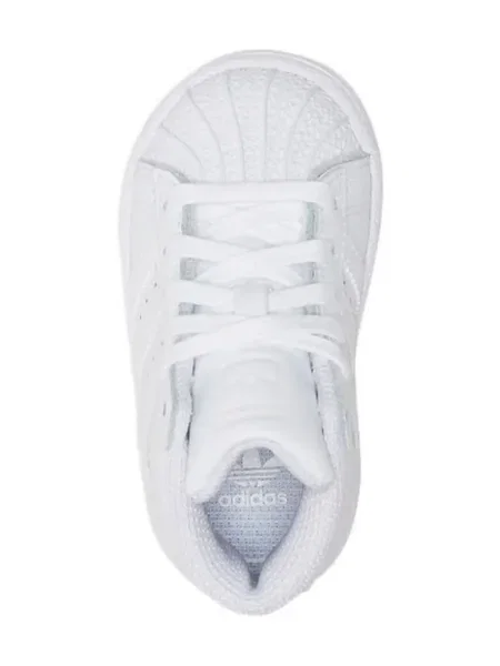 Kratke hlače Adidas s vezicama s čipkom bijela