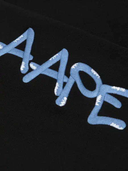 Hoodie Aape By *a Bathing Ape® με κέντημα μαύρο
