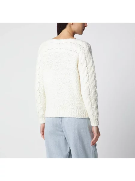 Sweter Isabel Marant wełniany beżowy
