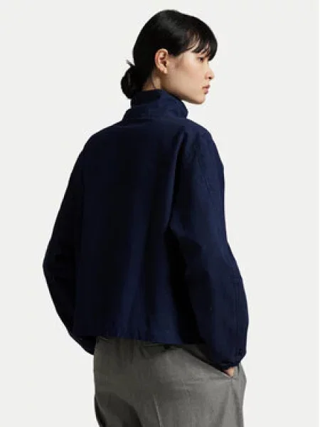 Polo Ralph Lauren Demisezoninė striukė Tamsiai Straight Fit mėlyna