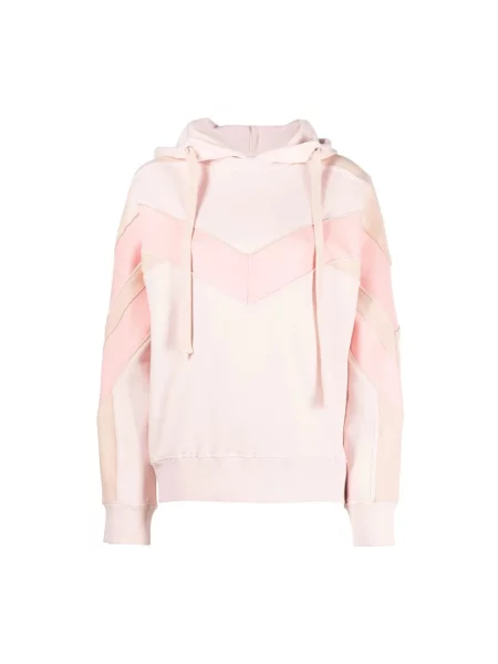 Bluza z kapturem Iro z kapturem różowa