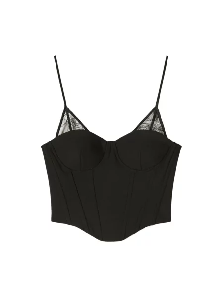 Top Patrizia Pepe czarny