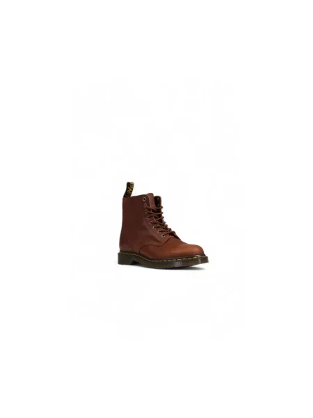 Botki Dr. Martens skórzane brązowe