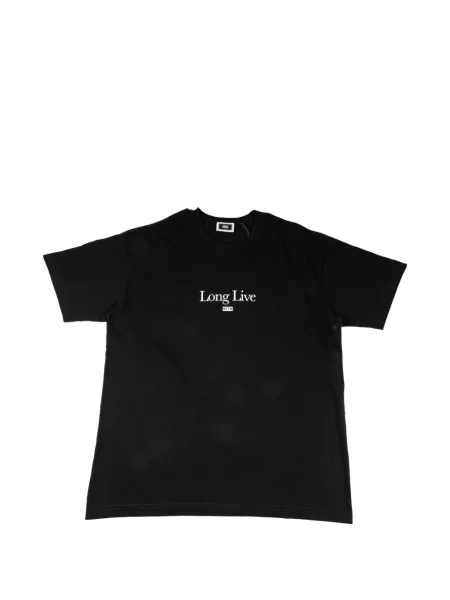 Lung tricou Kith negru