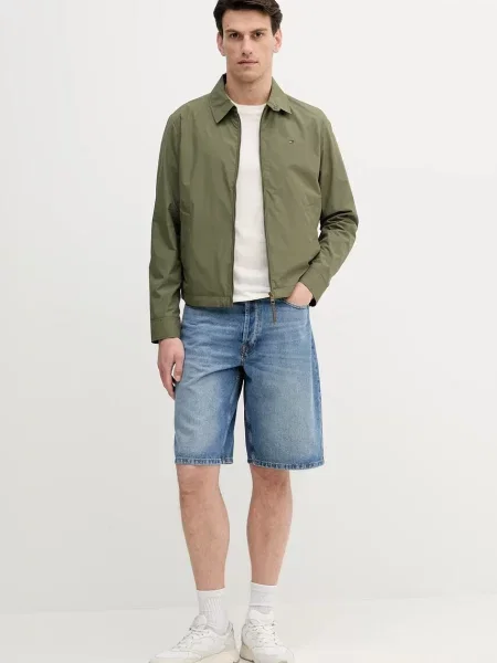 United Colors of Benetton szorty jeansowe niebieski