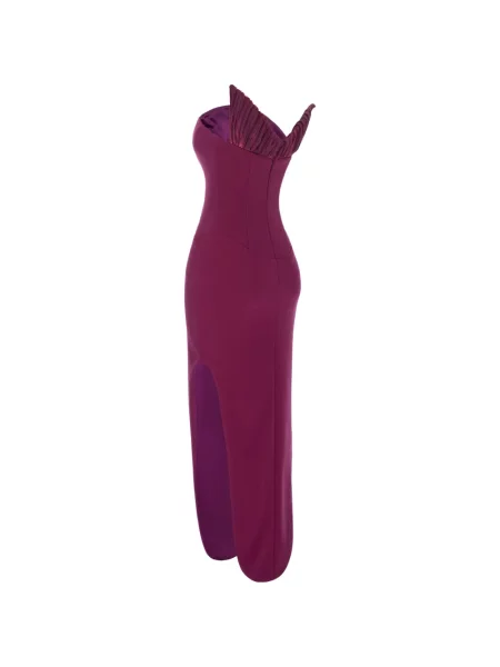 Rochie maxi V:pm Atelier cu volane violet