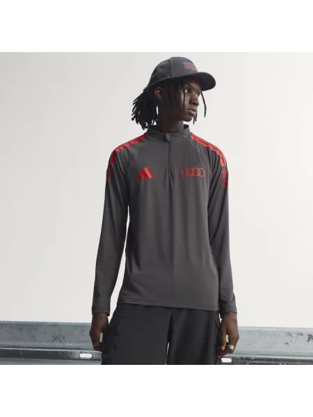 BLUZA AUDI REVOLUT F1 TEAM MECHANICS ZIP czarna