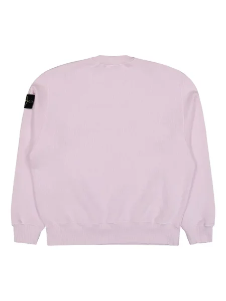 Hanorac Stone Island cu strasuri roz