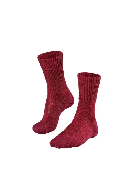 Skarpetki Falke Wool czerwone