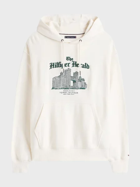 Толстовка Tommy Hilfiger біла