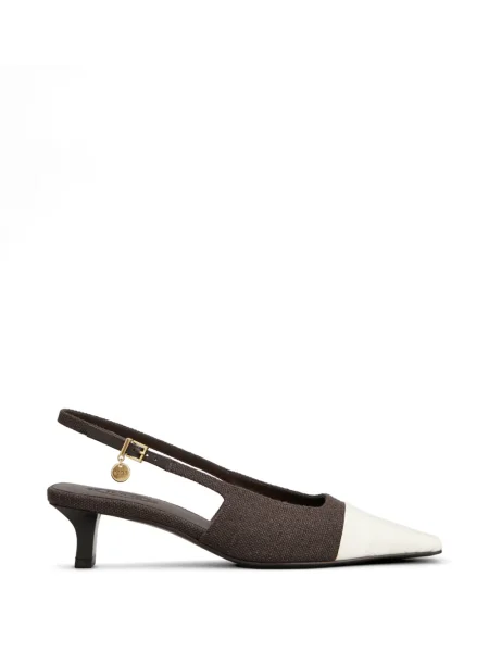 Pantofi cu toc Tod's slingback maro