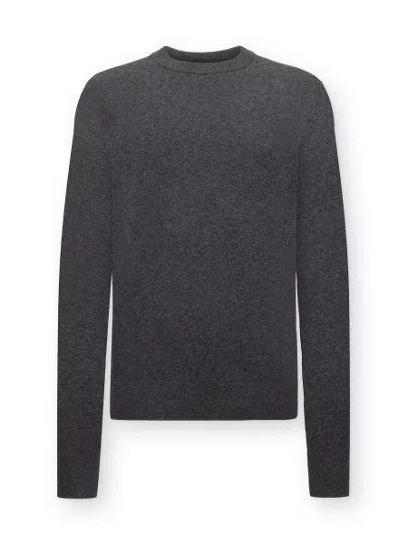 JACK & JONES Pulover JJEPERFECT amestecat negru