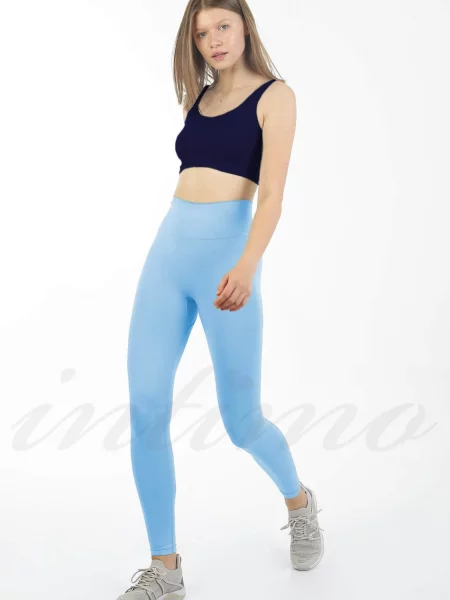 Леггинсы для спорта блакитні