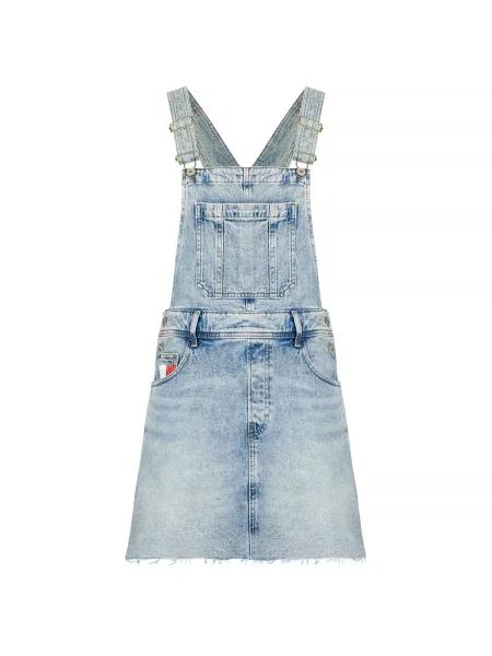Džínsové šaty Tommy Jeans modrá