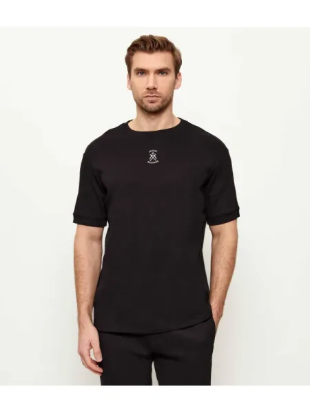 Armani Exchange póló fekete
