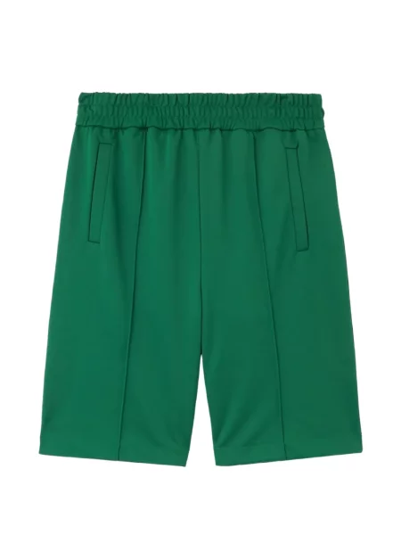 Pantaloni scurți Palm Angels cu autograf verde