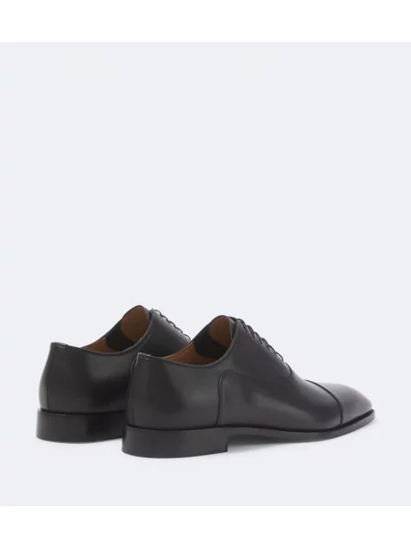 Kožená šiltovka Christian Louboutin čierna