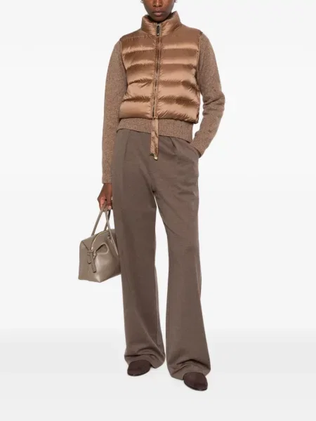Decupat vestă Max Mara maro