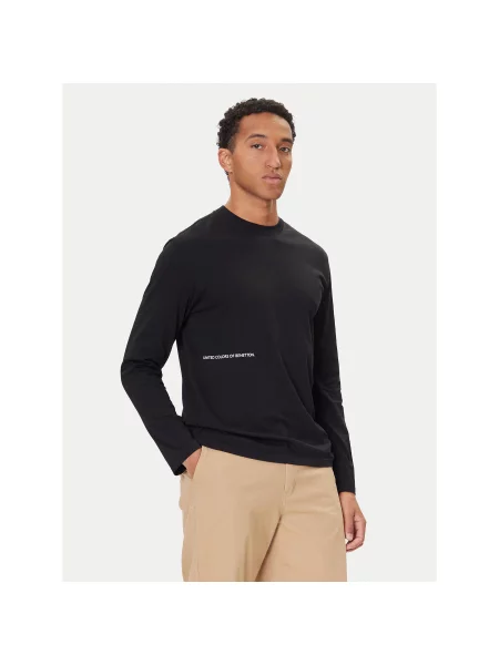 United Colors Of Benetton Zgornji del pižame črna