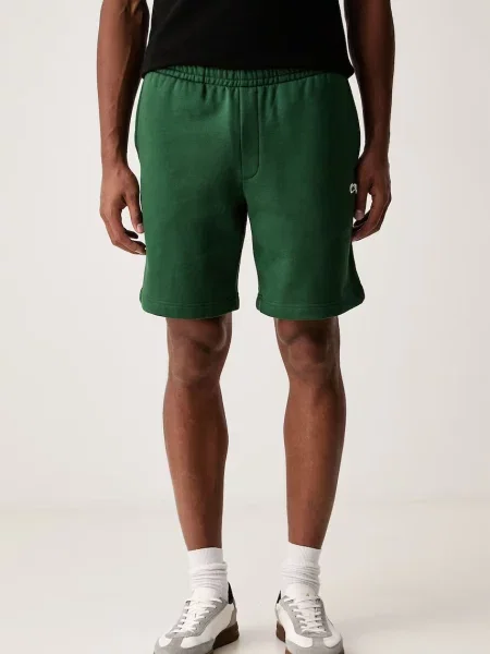 Lacoste pantaloni scurți de trening pentru bărbați cu verde