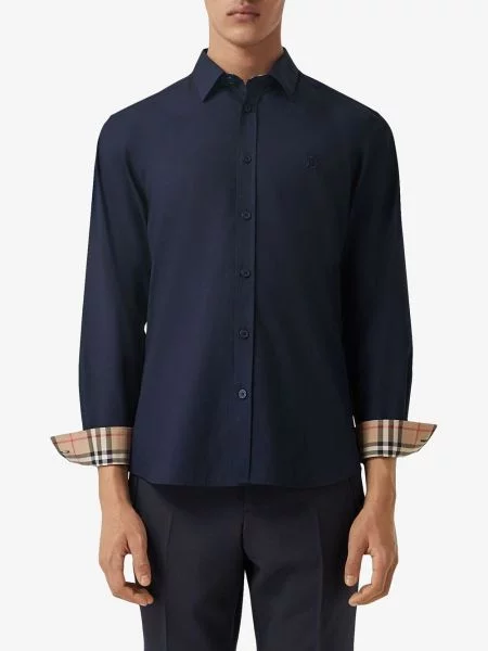 Košile Burberry modrá