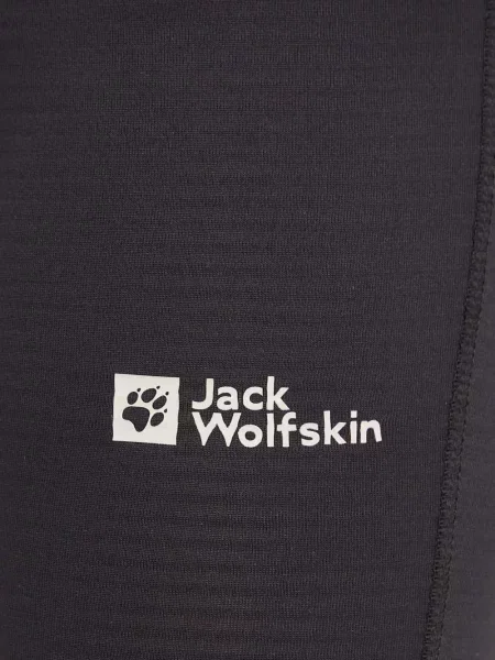 Leggings Jack Wolfskin cu imagine negru