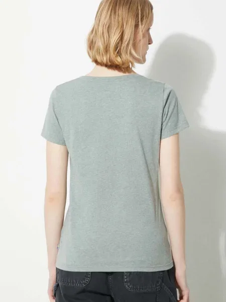 Fjallraven tricou Logo T-shirt W femei verde