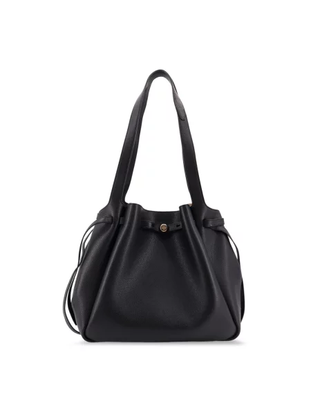 Shopperka Tory Burch skórzana czarna
