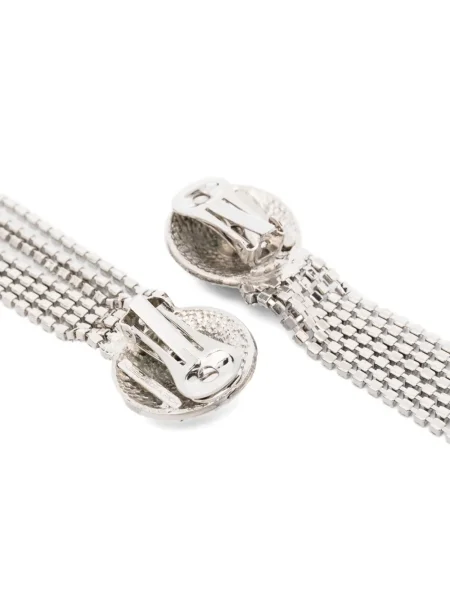 Обеци Alessandra Rich сребристо