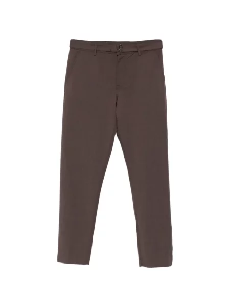 Pantaloni Canali de lână maro