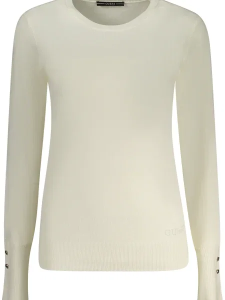 Pulover Guess Jeans alb