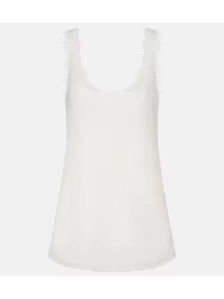 Moherowy top Toteme biały