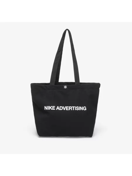 Taška Nike Heritage "Your Message Here" Tote Bag Black/ White/ Safety Orange Universal bílá