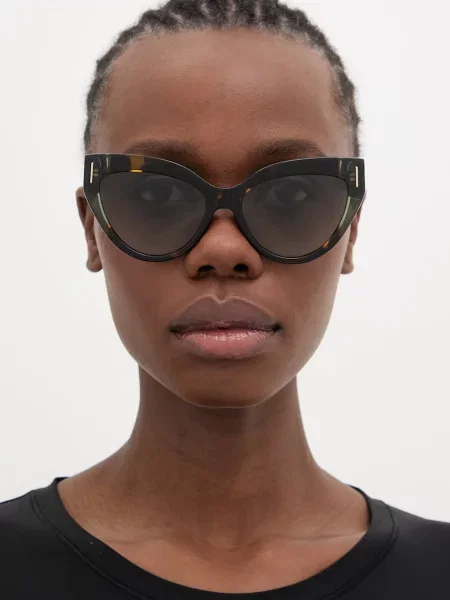 Moschino cat eyes napszemüveg női barna