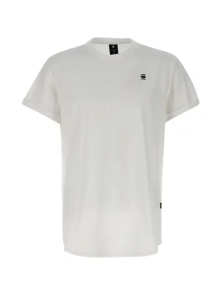Scurt tricou G-star Raw cu imagine alb
