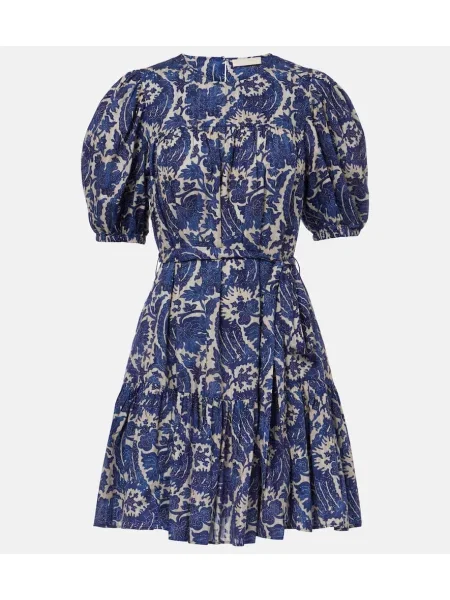 Rochie Ulla Johnson cu imagine albastru