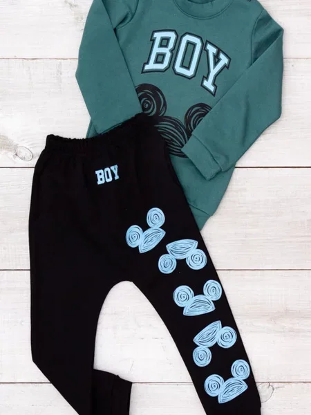 Дитячий Костюм Носи своє смарагдовий бавовна/поліестер