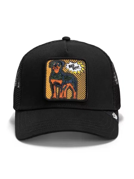 Goorin Bros czapka z daszkiem trucker POPArt Bad Boy czarna