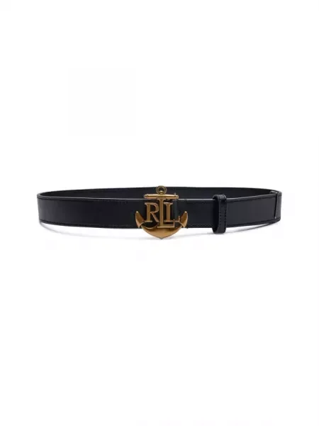 LAUREN RALPH LAUREN De piele negru