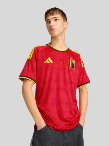 T-shirt trykot model BELGIEN' Adidas Sportswear czerwona