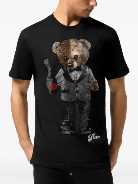 Tricou Philipp Plein teddy negru