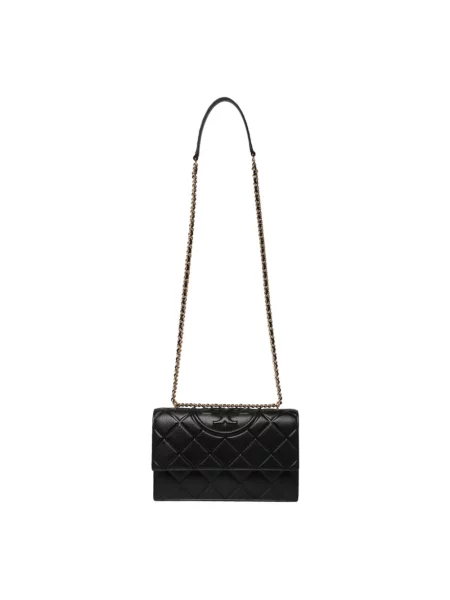 Torebka Tory Burch skórzana czarna