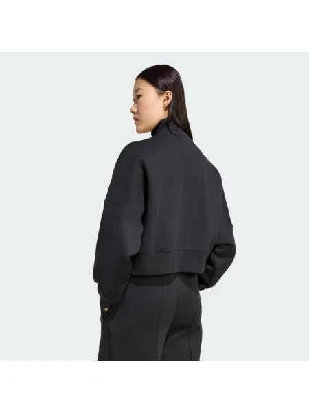 Bluza z suwakiem Off Placed z 3 paskami czarna