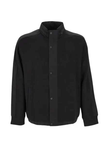 Bunda Armani Exchange s kapucí černá