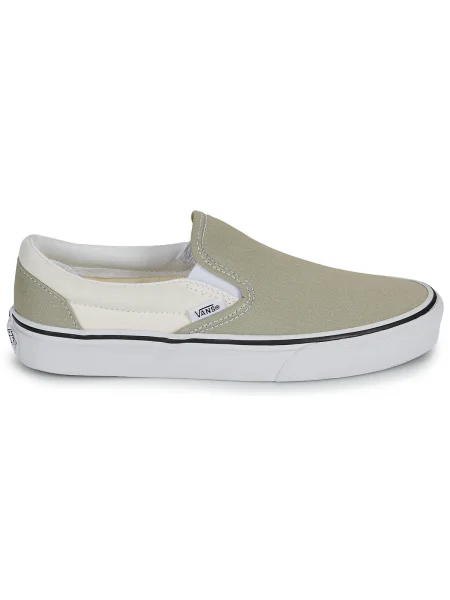 Slip on klasické tenisky Vans zelená