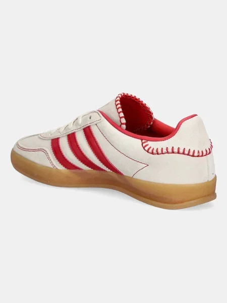 Semišové tenisky adidas Originals Gazelle Indoor béžové