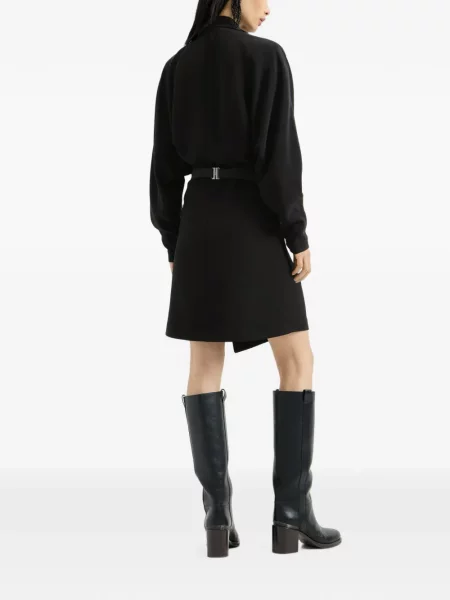 Rochie Brunello Cucinelli de mătase negru
