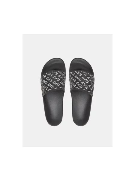 Šľapky Emporio Armani Ea7 čierna