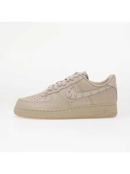 Sneakers Nike Air Force 1 Cream Ii/ Cream Ii-Metallic Silver-White EUR 42 alb