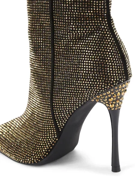 Сапоги Kurt Geiger London на шпильке черные
